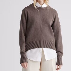 Brown quince sweater